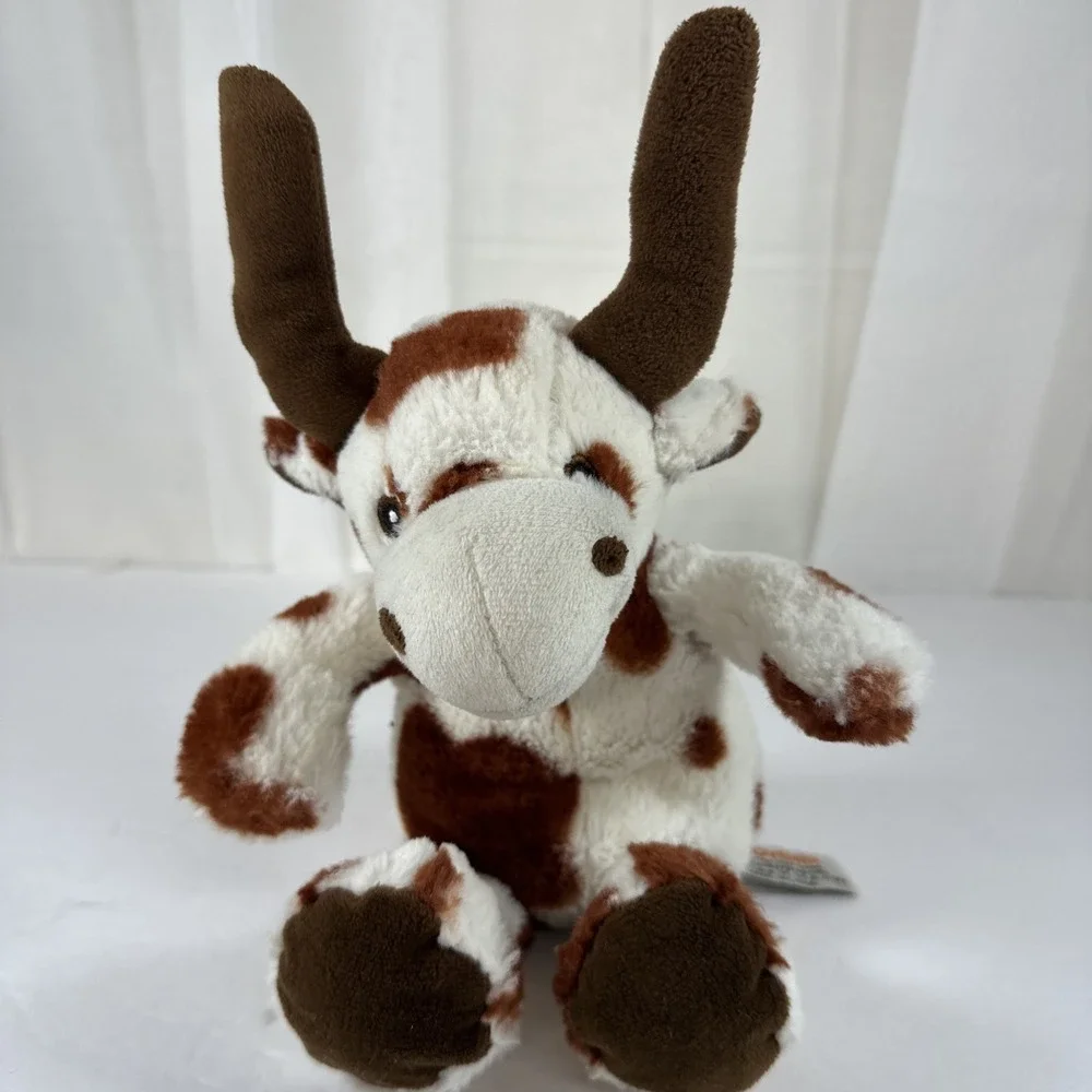 Lil' Zoovenir RGU Ox Cow Bull Plush Stuffed Animal Toy 12